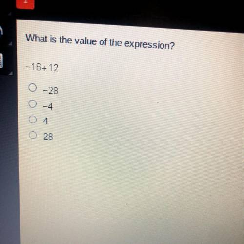 What is the value of the expression?