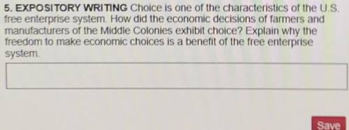 How did the economic decisions of farmers in manufacturers of the middle colonies exhibit choice? E