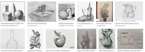 I need a simple drawing done in the still life drawing style. its for my art class. I attached some