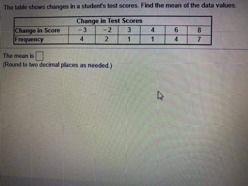 Please help! i need to find the mean