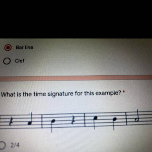 What is the time signature for this example?