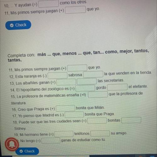 Spanish help plz help
