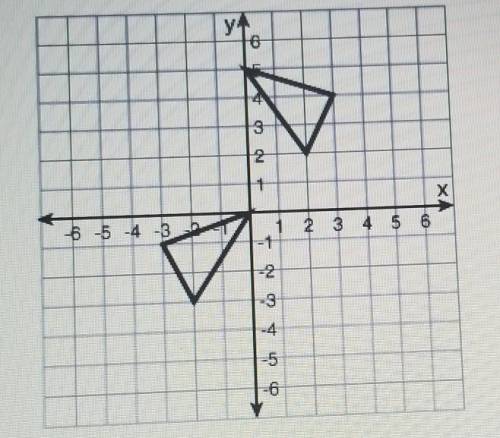 The two triangles in the sketch below are congruent Which of the following sequences shows their co