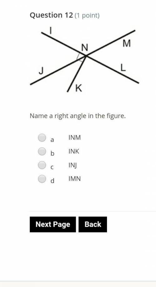 EASY GEOMETRY**name a right angle on the figure