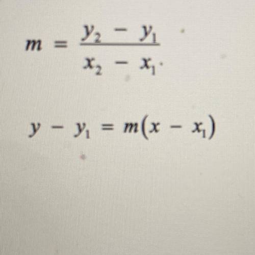Find an equation of the line passing through the points (3, 7 )and (-1, 4). Write the

equation in