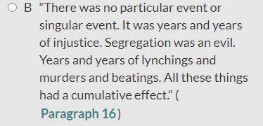 Which quotation from the passage best demonstrates the impact of the greensboro four protests