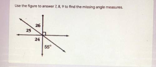What do angles 25 and 26 measure?