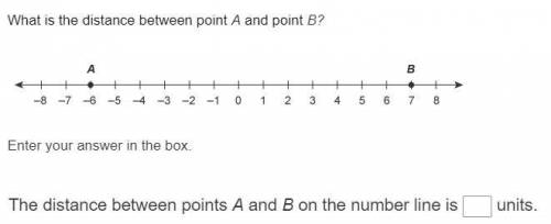 What is the distance between point A and point B? Enter your answer in the box.