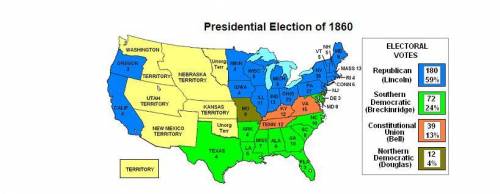 NEED HELP ASAP

Using the map above, which of the following is true about the electoral v