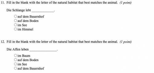 German Animals Quiz
Thank you so much
