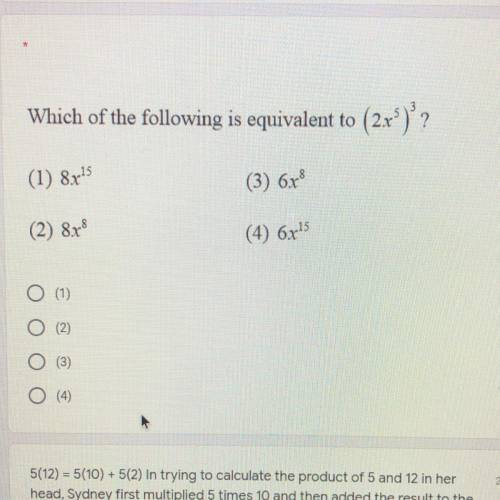 Please help This is a quiz and I don’t know how to do this question..