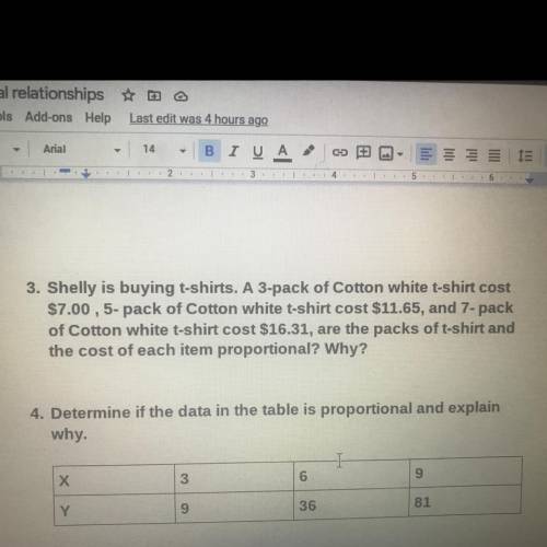Need help with 3 and 4