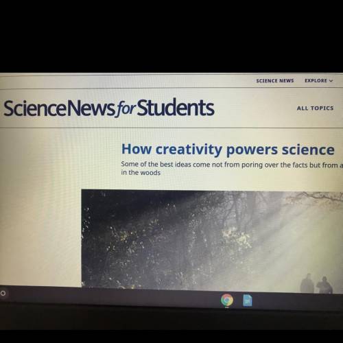 How creativity powers science 3 main ideas