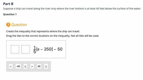 The V-shaped bottom of a river can be modeled with this absolute value equation, where d represents