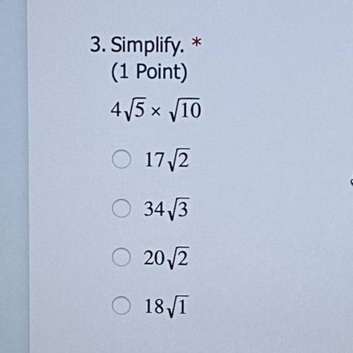 Simplifying radicals pt.1 please help ASAP and explain if possible