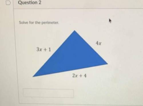 Solve for the perimeter