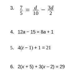 Can you do questions 3, 6, 11, and 12 please? Please explain how you do them too...