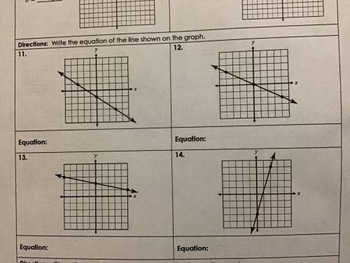 Please help me find the equations for 1, 2, 3 and 4