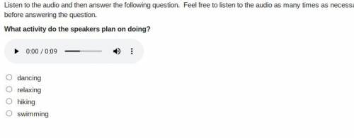 Listen to the audio and then answer the following question. Feel free to listen to the audio as man