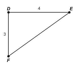 Angle D in △EDF is a right angle.

What is the value of tan F?
A) 4/5
B) 3/4
C) 4/3
D) 3/5