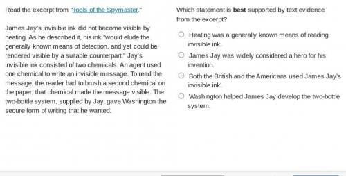 Which statement is best supported by text evidence from the excerpt?