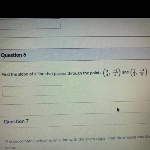 What is the answer to question 6? pls help!!