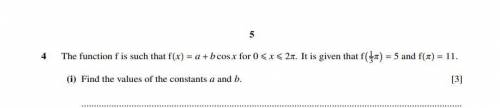 The answers are;

a= 7
b= -4
but I don't know how, so I'll need a proper step by step working!
(An