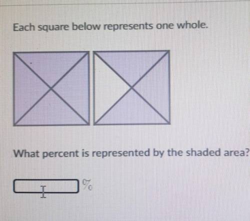 Each square below represents one whole