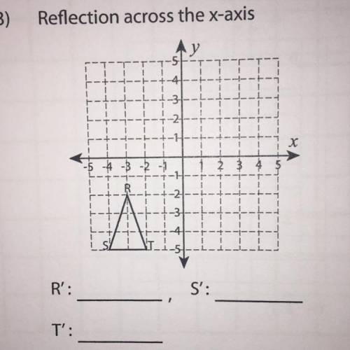 What is the reflection for R and S and T
