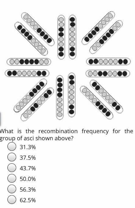 Will award 50 points! How would you find the number of recombinations? I know you are supposed to t