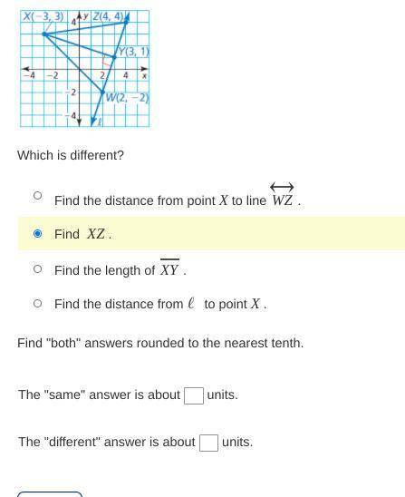 Find both answers rounded to the nearest tenth. Please Explain