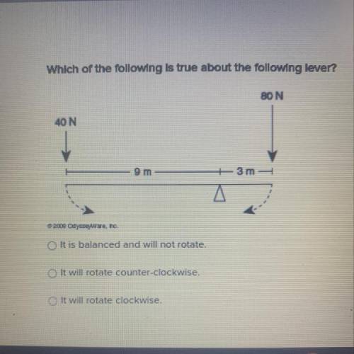 Which of the following is true about the following lever?
