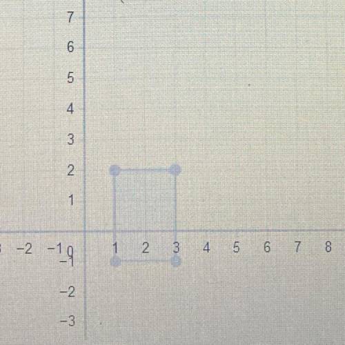 Graph the image of this figure after a dilation with a scale factor of 2 centered at the origin.
