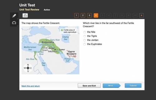 The map shows the Fertile Crescent.

A map of the Fertile Crescent. The Fertile Crescent begins at