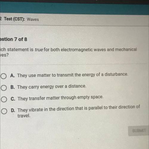 Which statement is true for both electromagnetic waves and mechanical waves ?