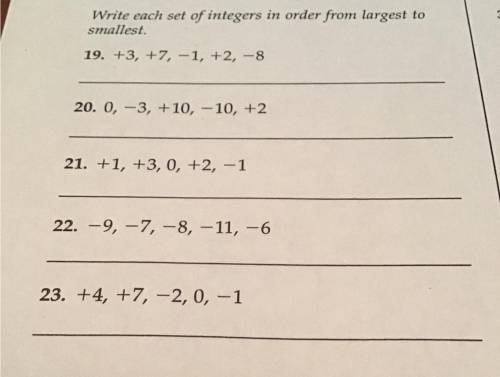Can somebody who remembers how to do this answer all of these correclty thanks

(WILL MARK B