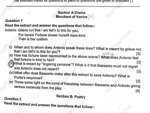 Please answer Section A question 1 , I will mark as branliest pls