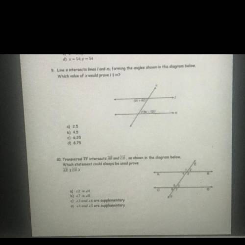 Math help! Urgent! Somebody who know it please answer 9&10!!! Hurry!