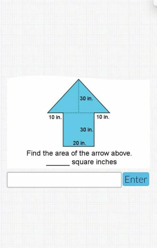 Find the area of irregular figure