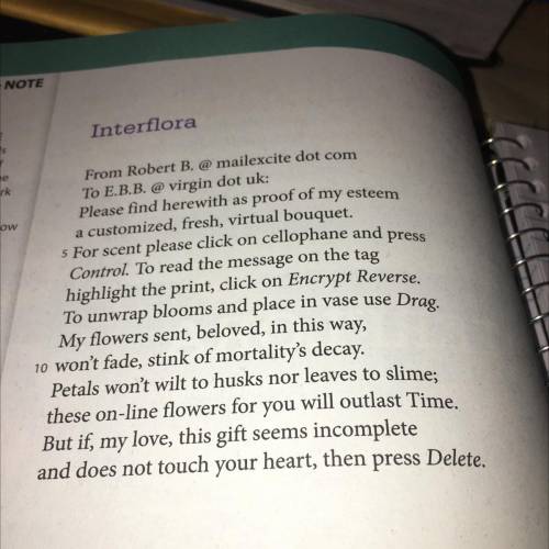 Which types of irony are used in this sonnet?