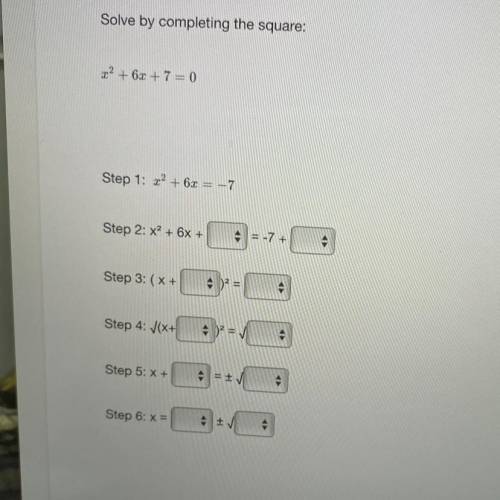 Completing the Square 
ALGEBRA 
Please solve this! Giving Brainliest