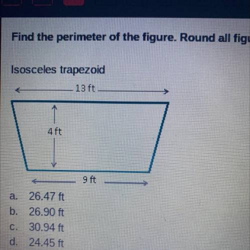 What is the perimeter of a trapezoid having side-length 10cm, 7cm, 6cm, and 7cm