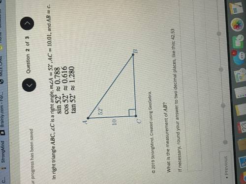 I need help with these answers please just 3 questions that in the pictures,

1. In right triangle