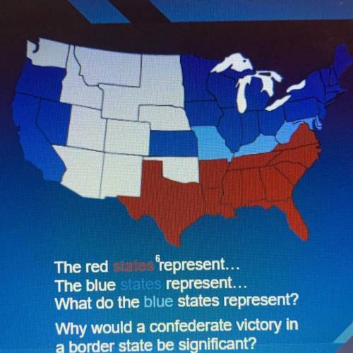 The red states represent...
The blue states represent...
What do the blue states represent?