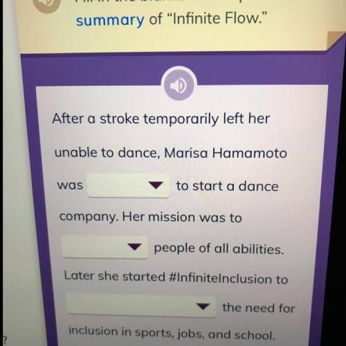 Fill in the blanks to complete the summary of infinite flow