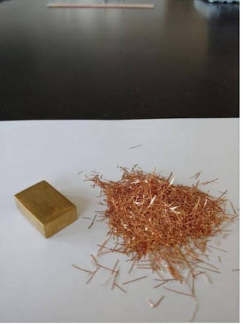 . If you apply heat to the copper bar, its density will