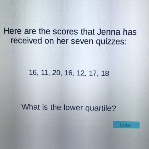 What is the lower quartile? (CAN ANYONE PLEASE HELP:))