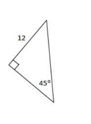 How do I find the missing sides to this special triangle?