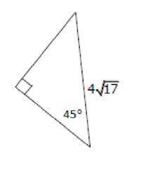 How do I find the missing sides for this special triangle?