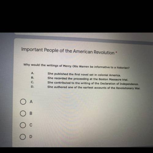 HELP IF YOURE GOOD WITH AMERICAN REVOLUTION LOOK AT MY QUESTIONS PLEASE